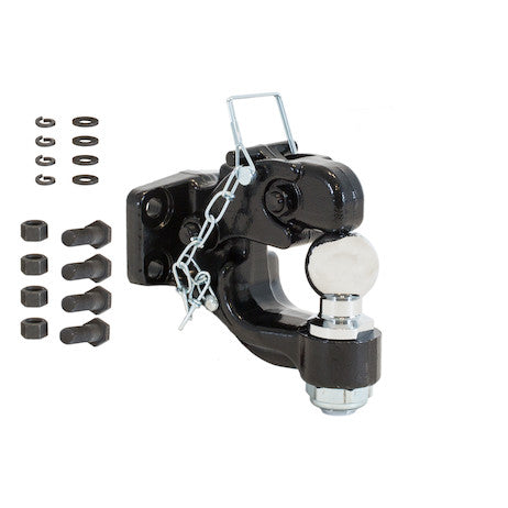 10045 - 8-Ton Combination Hitch with Mounting Kit 1-7/8 Inch Ball BH8 Series