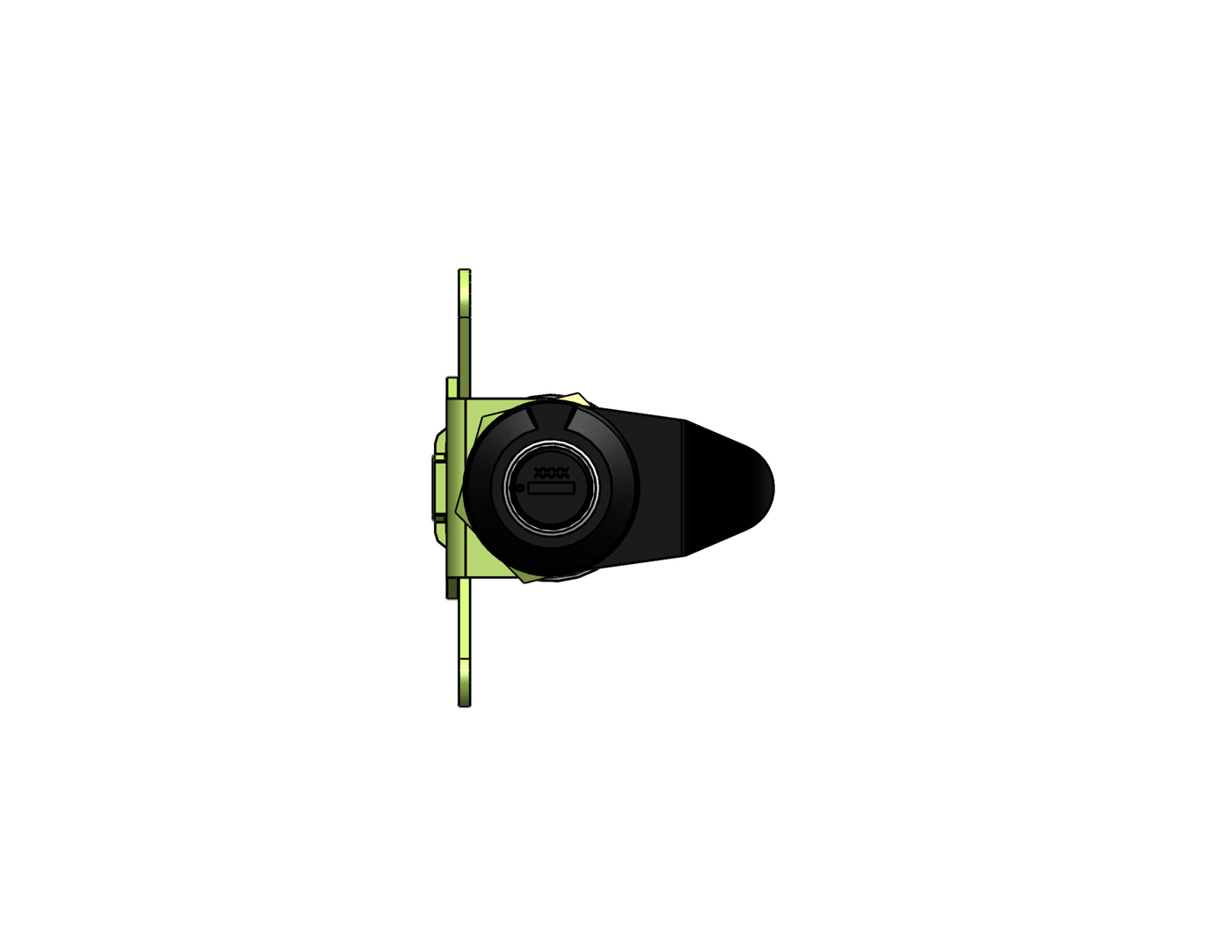 Reading Push Button Latch, Spacemaker Lid - 14403971