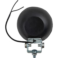 5 Inch Clear Round Incandescent Flood Light - Black Housing