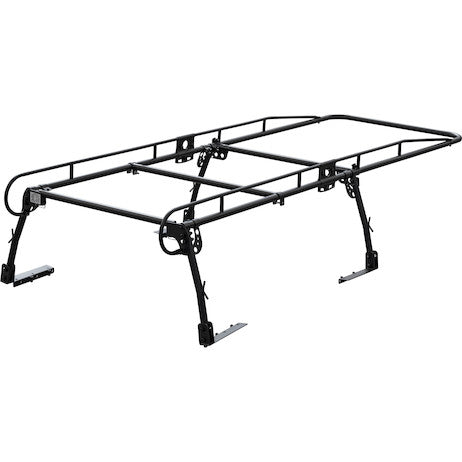 11-1/2 Foot Black Steel Truck Ladder Rack