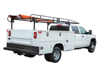 13-1/2 Foot Black Service Body Ladder Rack