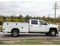 14-1/2 Foot Black Service Body Ladder Rack