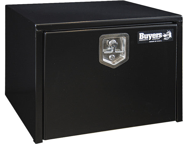 14x16x24 Inch Black Steel Underbody Truck Box