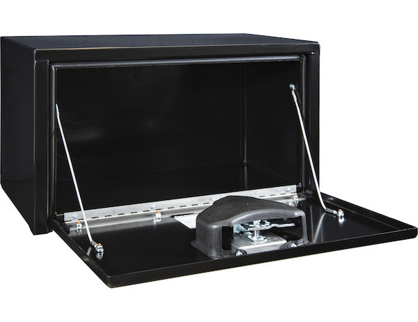 14x12x24 Inch Black Steel Underbody Truck Box