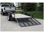 EZ Gate™ Tailgate Assist for Open Landscape Trailers