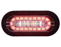 6 Inch Combination LED Stop/Turn/Tail, Backup, and Strobe Light with 32 LEDs