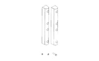 Interlift Rubber Bumper Kit, 24 Rnd