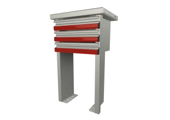 Warner Storage Drawer Unit 14"W x 26.32"H x 12"D - 600106