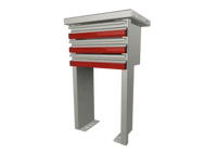 Warner Storage Drawer Unit 14"W x 26.32"H x 12"D - 600106