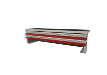 Warner Storage Drawer Unit 44.5"W x 11.82"H x 12"D - 600110
