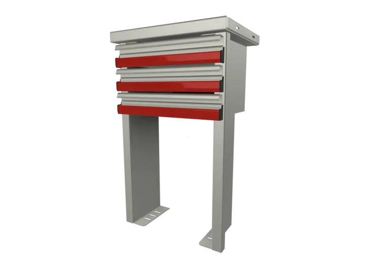 Warner Storage Drawer Unit 15"W x 26.32"H x 12"D - 600112