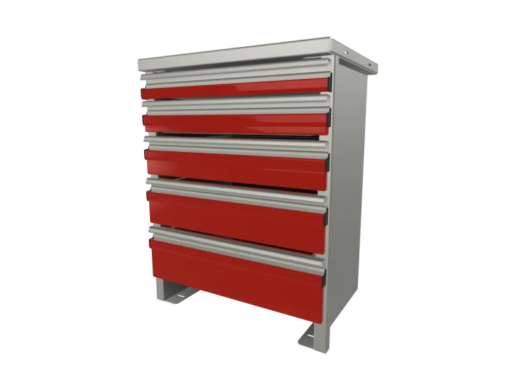 Warner Storage Drawer Unit 23"W x 29.57"H x 17"D - 600113