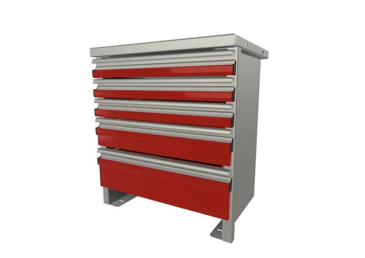 Warner Storage Drawer Unit 23"W x 25.57"H x 17"D - 600114