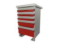 Warner Storage Drawer Unit 15"W x 25.57"H x 17"D - 600118
