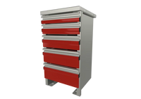 Warner Storage Drawer Unit 16"W x 29.57"H x 17"D - 600119
