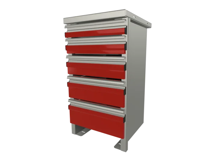 Warner Storage Drawer Unit 16"W x 29.57"H x 17"D - 600119