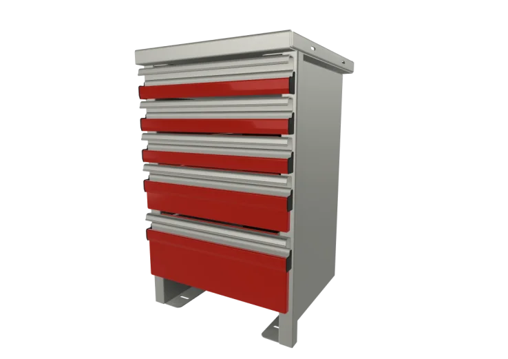 Warner Storage Drawer Unit 16"W x 25.57"H x 17"D - 600120