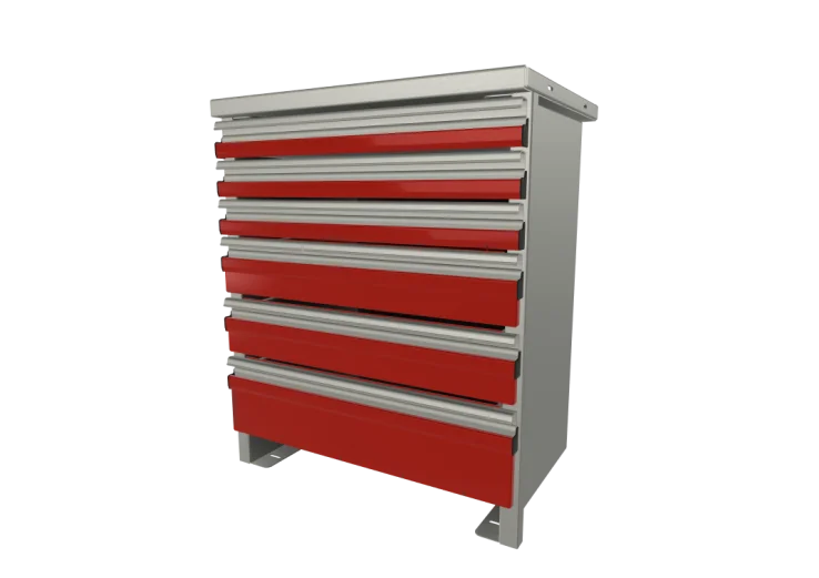 Reading Storage Drawer Unit 25.5"W x 30.32"H x 18"D - 510104