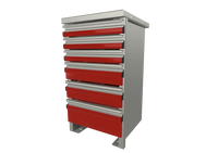 Reading Storage Drawer Unit 16.75"W x 30.32"H x 18"D - 510112