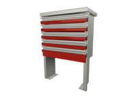 Reading Storage Drawer Unit 20.5"W x 29.25"H x 12"D - 510121