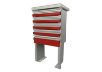 Reading Storage Drawer Unit 15.5"W x 29.25"H x 12"D - 510123