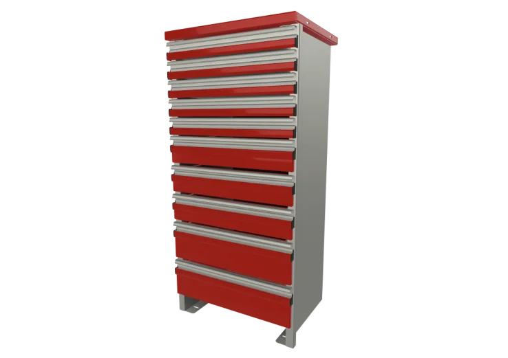 Reading Storage Drawer Unit 23"W x 48.813"H x 18"D - 510202