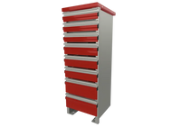 Reading Storage Drawer Unit 16"W x 45.813"H x 18"D - 510203