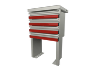 Reading Storage Drawer Unit 15.5"W x 24.25"H x 12"D - 510124