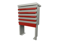 Reading Storage Drawer Unit 18.5"W x 29.25"H x 12"D - 510125