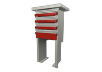 Reading Storage Drawer Unit 12.5"W x 29.25"H x 12"D - 510127