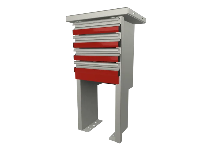 Reading Storage Drawer Unit 12.5"W x 29.25"H x 12"D - 510127