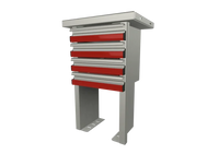 Reading Storage Drawer Unit 12.5"W x 24.25"H x 12"D - 510128
