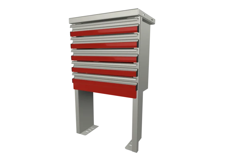 Reading Storage Drawer Unit 18.5"W x 31.25"H x 12"D - 510150