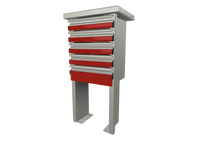 Reading Storage Drawer Unit 13.5"W x 31.25"H x 12"D - 510153