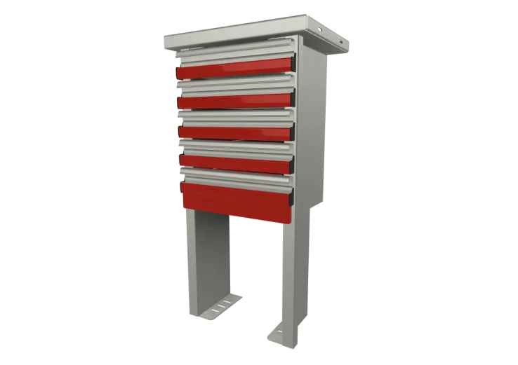 Reading Storage Drawer Unit 13.5"W x 31.25"H x 12"D - 510153