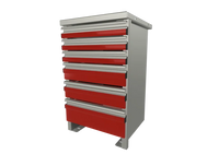 Reading Storage Drawer Unit 18.5"W x 30.32"H x 18.5"D - 510154