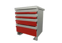 Reading Storage Drawer Unit 18.5"W x 22.32"H x 18.5"D - 510155