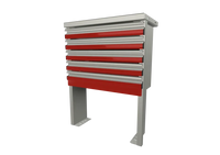 Reading Storage Drawer Unit 23.5"W x 31.2"H x 12"D - 510158