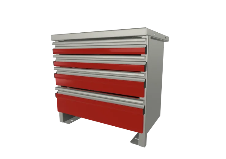 Reading Storage Drawer Unit 23.5"W x 22.32"H x 18.5"D - 510161
