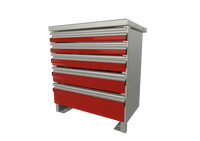 Reading Storage Drawer Unit 23.5"W x 26.313"H x 18.5"D - 510173