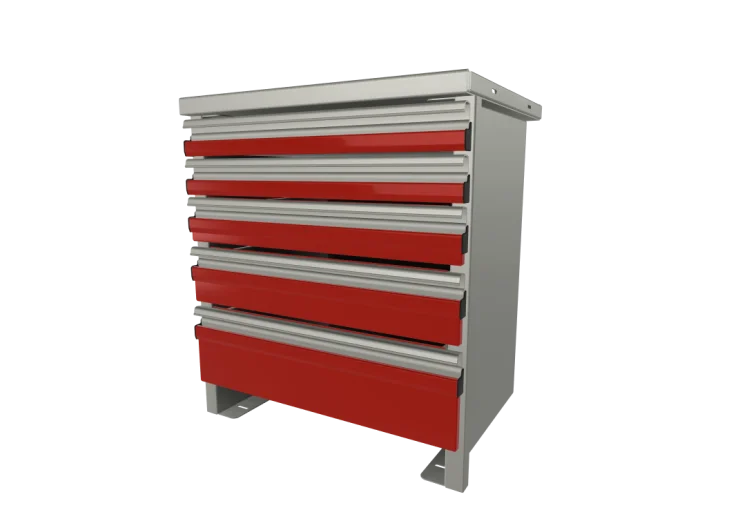 Reading Storage Drawer Unit 23.5"W x 26.313"H x 18.5"D - 510173