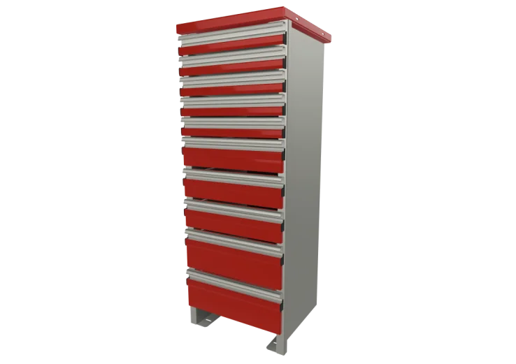 Reading Storage Drawer Unit 18"W x 48.813"H x 18"D - 510208