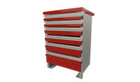 Reading Storage Drawer Unit 21.5"W x 30.813"H x 18"D - 510206