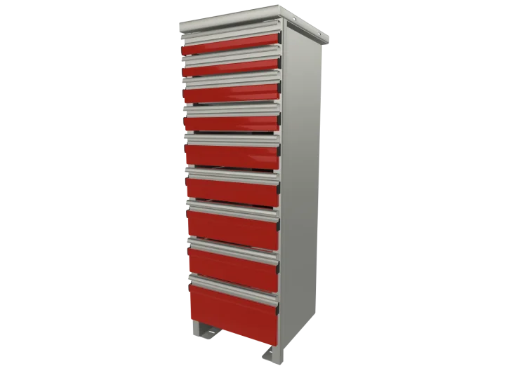Reading Storage Drawer Unit 16"W x 48.313"H x 18"D - 510305