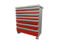 Reading Storage Drawer Unit 29"W x 33.313"H x 18"D - 510306