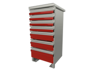 Reading Storage Drawer Unit 16"W x 33.313"H x 18"D - 510307