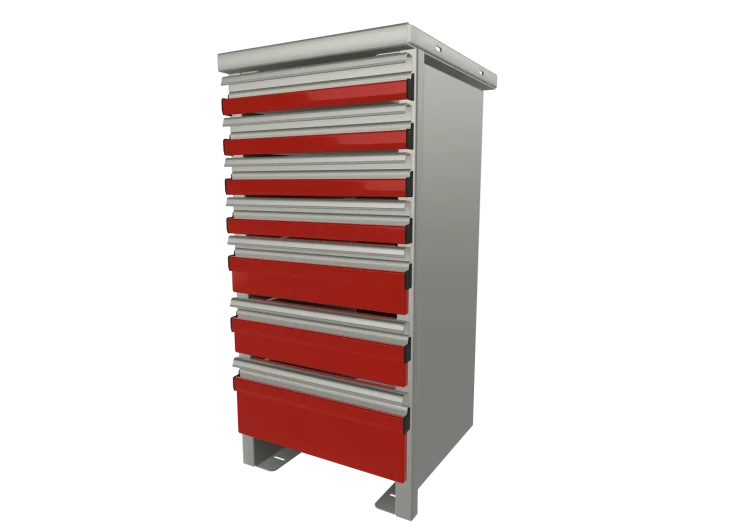 Reading Storage Drawer Unit 16"W x 33.313"H x 18"D - 510307