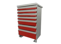 Reading Storage Drawer Unit 21"W x 33.313"H x 18"D - 510309