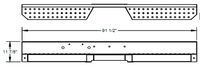 READING BUMPER - BPSRD RW1 WHITE - BPSRDRW1FA011202