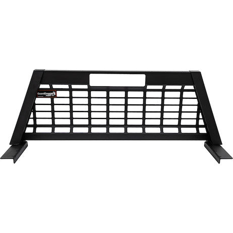 Buyers GuardDogg Matte Black Heavy-Duty Steel Pickup Truck Headache Rack with Mounting Brackets